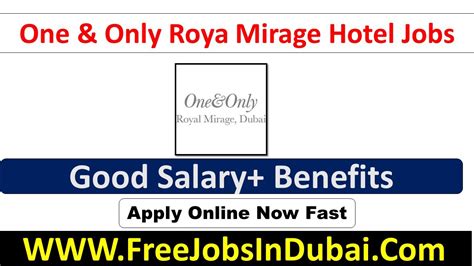 the mirage careers|current job vacancies in dubai.